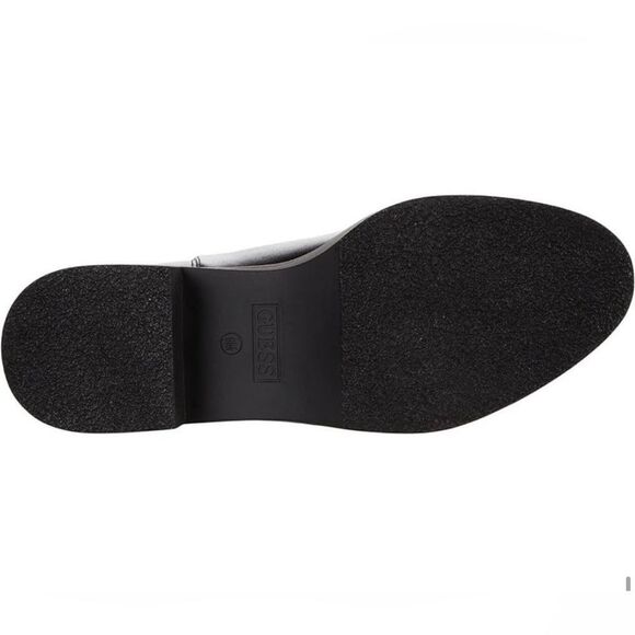 Guess - Women’s Keanna Black Knit Leather Chelsea Booties - Size 8 - Picture 5 of 6